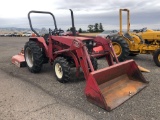 International Harvester Model 254 w/ Front End Loader, Manufactured by Mitsubishi