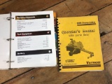 Vermeer 630B Stump Cutter Operators Manual, Automatic Transmission Chart, & Electrical Essentials