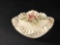 Ceramic Trinket Box w/ Raised Flower Top