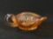 Dugan Carnival Glass Marigold Gravy Boat