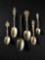 (6) Sterling Silver Souvenir Spoons