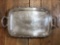 Silver Plated Footed Serving Tray