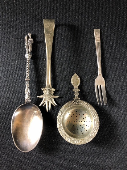 (4) Silver Plated Pieces