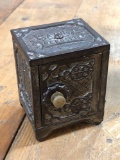 Vintage Cast Iron Kenton Brand Mini Safe