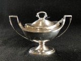 Sterling Silver George Nathan & Ridley Hays 1907 Gravy Boat W/ Lid