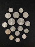 (17) Assorted Austrian Coins 1924-1955