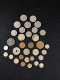 Belgium and Swiss Coins