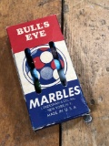 J. Pressman & Co., Inc. Bull's Eye Marble Set w/ Original Box