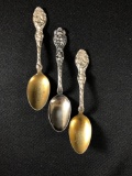 (3) Sterling Silver Spoons