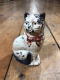 1920's Vintage Cast Iron Cat Bank