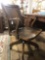 VINTAGE OAK SWIVEL OFFICE CHAIR