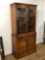 1950's Duncan Phyfe Style Mahogany China Hutch