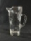 Martini Pitcher Etched Star Design