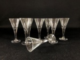 (8) Cordial Glasses