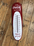 1949 Coca Cola Cigar Thermometer