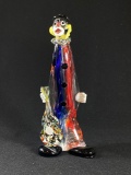 Murano Glass Clown Figurine