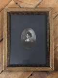 Antique Framed Photograph of Lady