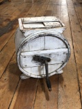 Vintage Wooden and Metal Butter Churn