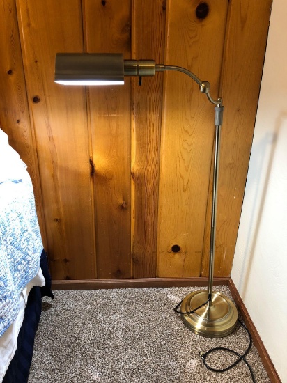 4' Brass Floor Lamp