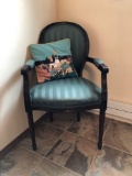 Mahogany Eastlake Victorian Style Parlor Chair