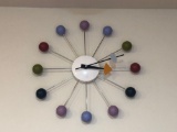 Mid Century Modern Style Wall Clock