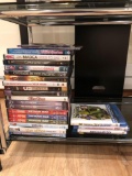 Assortment of DVDs and Blu-rays