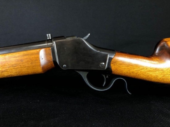 Winchester Model 1885 High Wall, .219 Zipper caliber, Lever Action Rifle