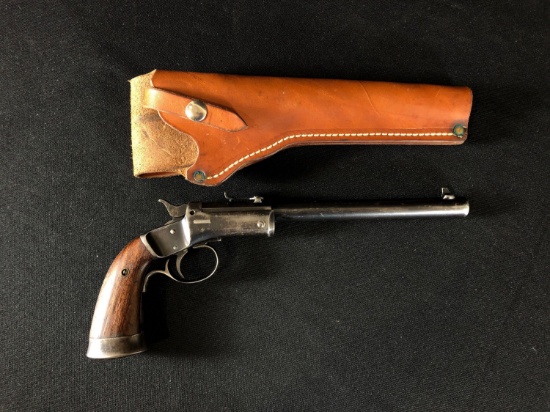 Stevens Model 35 tip-up target pistol, .22 caliber