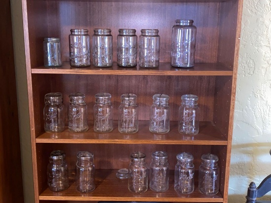 Old Glass Fruit Jars