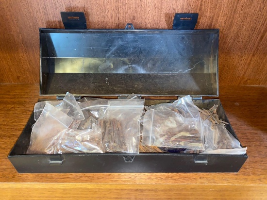 Hundreds - Collection of old Square Nails found in old homesteads in Craig Mountains in Idaho,