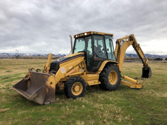 2001 Cat 430D 4X4 Front End Loader Extend-A-Hoe