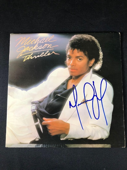 Michael Jackson "Thriller" Autographed Album