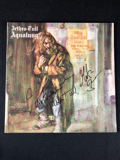 Jethro Tull "Aqualung" Autographed Album