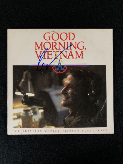 Robin Williams "Good Morning Vietnam" Soundtrack Autographed Album