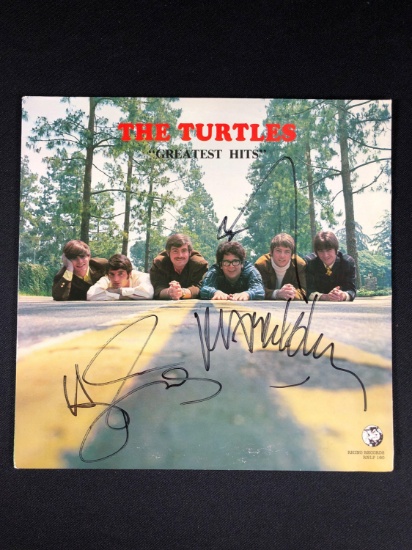 The Turtles "Greatest Hits" Autographed Album Signed by Mark Volman and Howard Kaylan