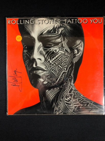 Rolling Stones "Tattoo You" Autographed Album Signed by Mick Jagger (Sealed)