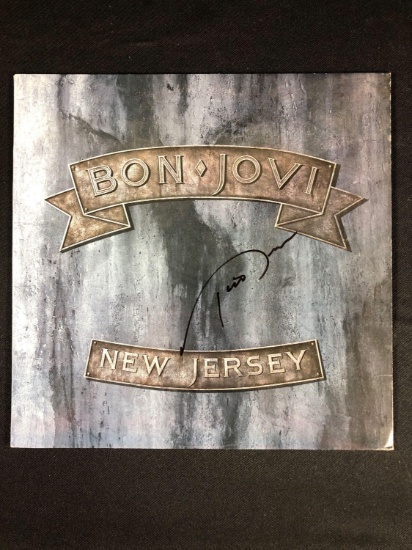 Bon Jovi "New Jersey" Autographed Album signed by Tico Torres
