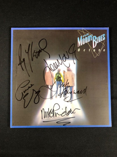 Moody Blues "Octave" Autographed Album