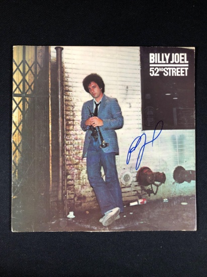 Billy Joel "52nd Street" Autographed Album