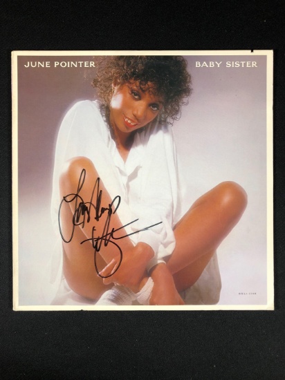 June Pointer "Baby Sister" Autographed Album