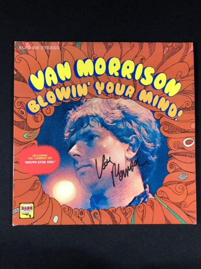 Van Morrison "Blowin' Your Mind" Autographed Album
