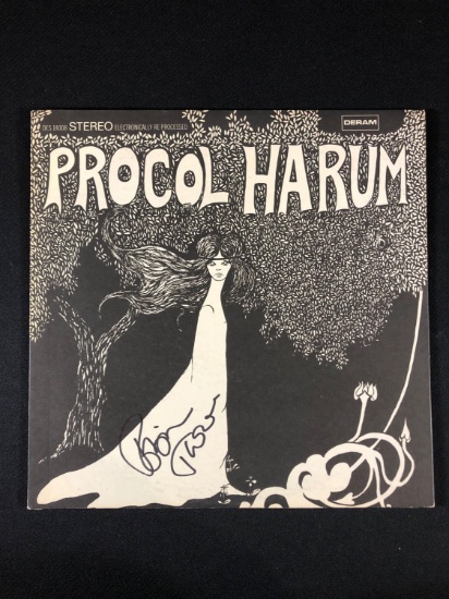 "Procol Harum" Autographed Album Signed by Robin Trower