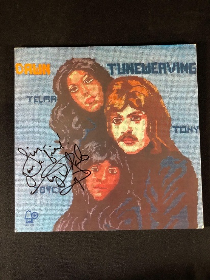 Dawn "Tune Weaving" Featuring Tony Orlando Autographed Album