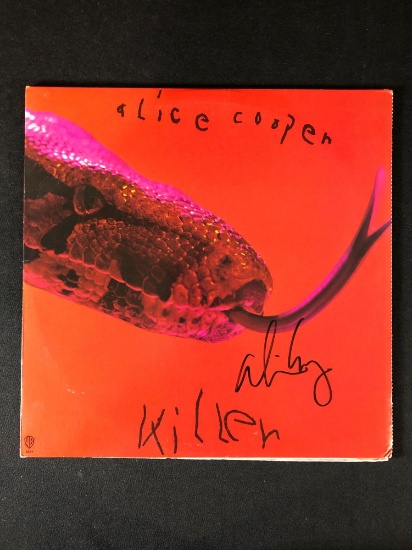 Alice Cooper "Killer" Autographed Album