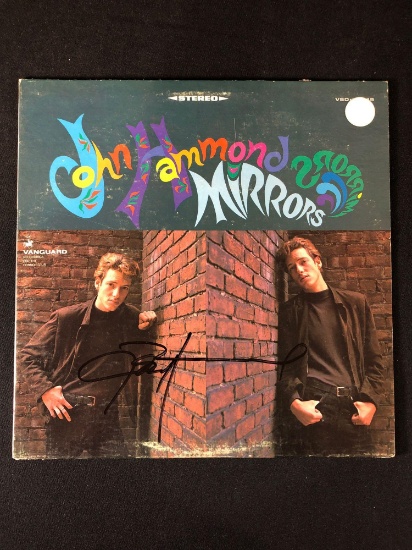 John Hammonds "Mirrors" Autographed Album