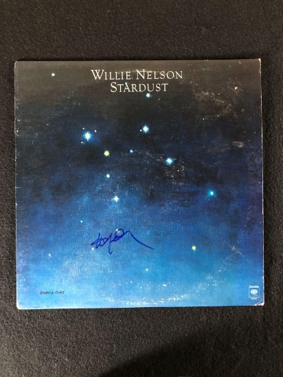 Willie Nelson "Star Dust" Autographed Album