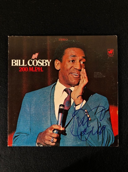 Bill Cosby "200 M.P.H." Autographed Album