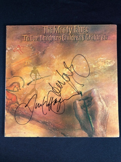 The Moody Blues "To Our Childrens Childrens Children" Autographed Album