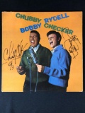 Chubby Checker and Bobby Rydell Autographed Album