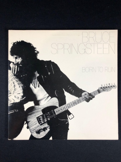 Bruce Springsteen "Born To Run" Autographed Album signed by Clarence Clemons